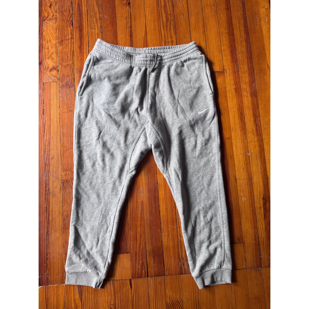 Nike Sportswear Club Fleece Joggers Mens XL Heather Grey Sweatpants